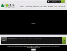 Tablet Screenshot of elcoelettronica.it